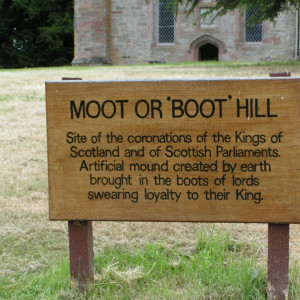 Scone's Moot or 'Boot' Hill